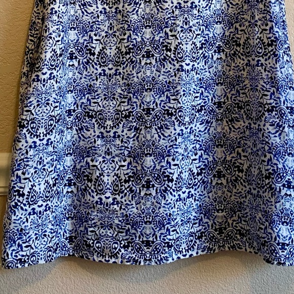 Kenar 100% Linen Sleeveless Shift Dress with Pockets! Perfect for Summer! - Picture 4 of 11